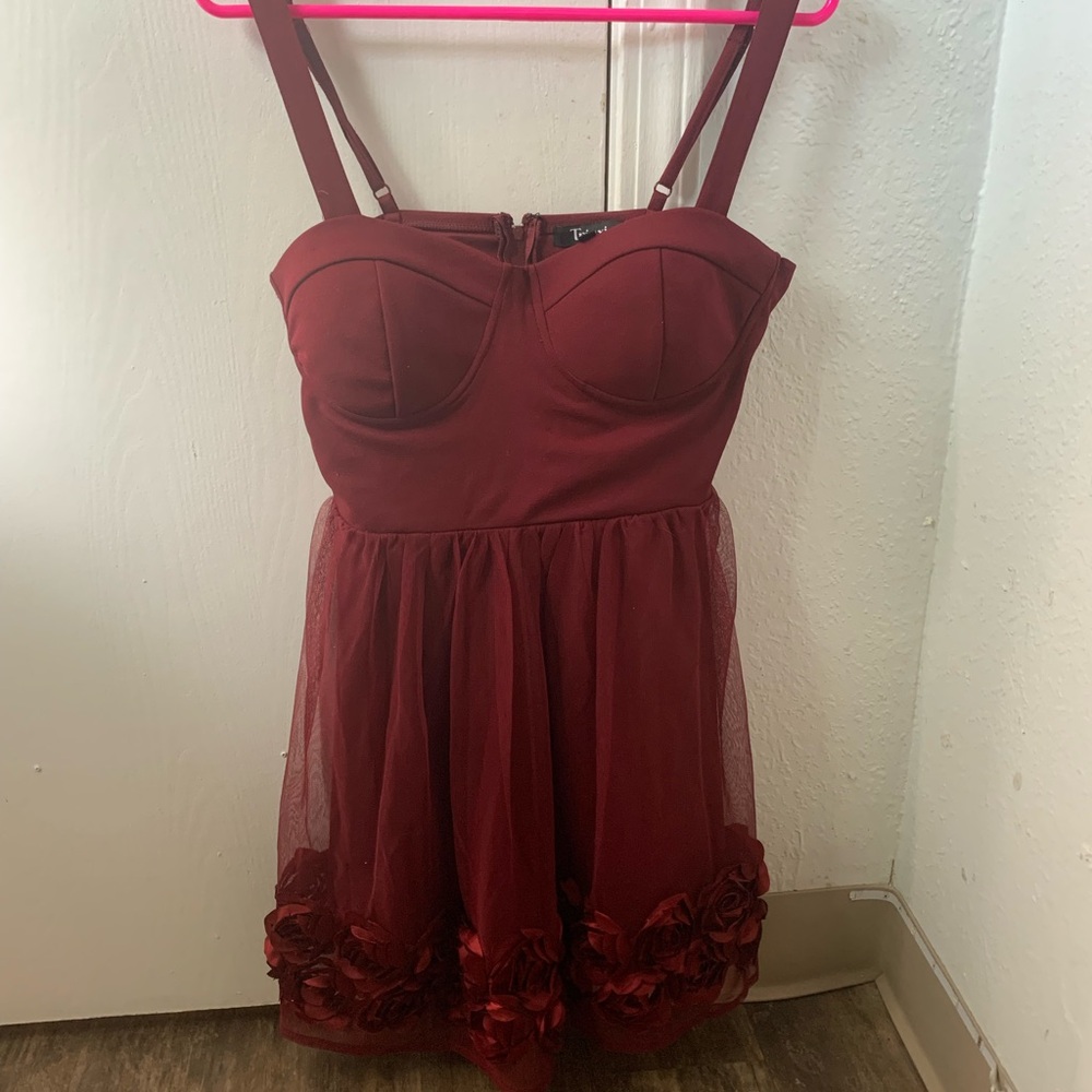 Wine red Trixxi dress